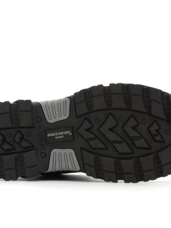NEW Skechers Workshire Black Steel Toe Work Boots Men\'s 12 Safety W/ Box main image 6